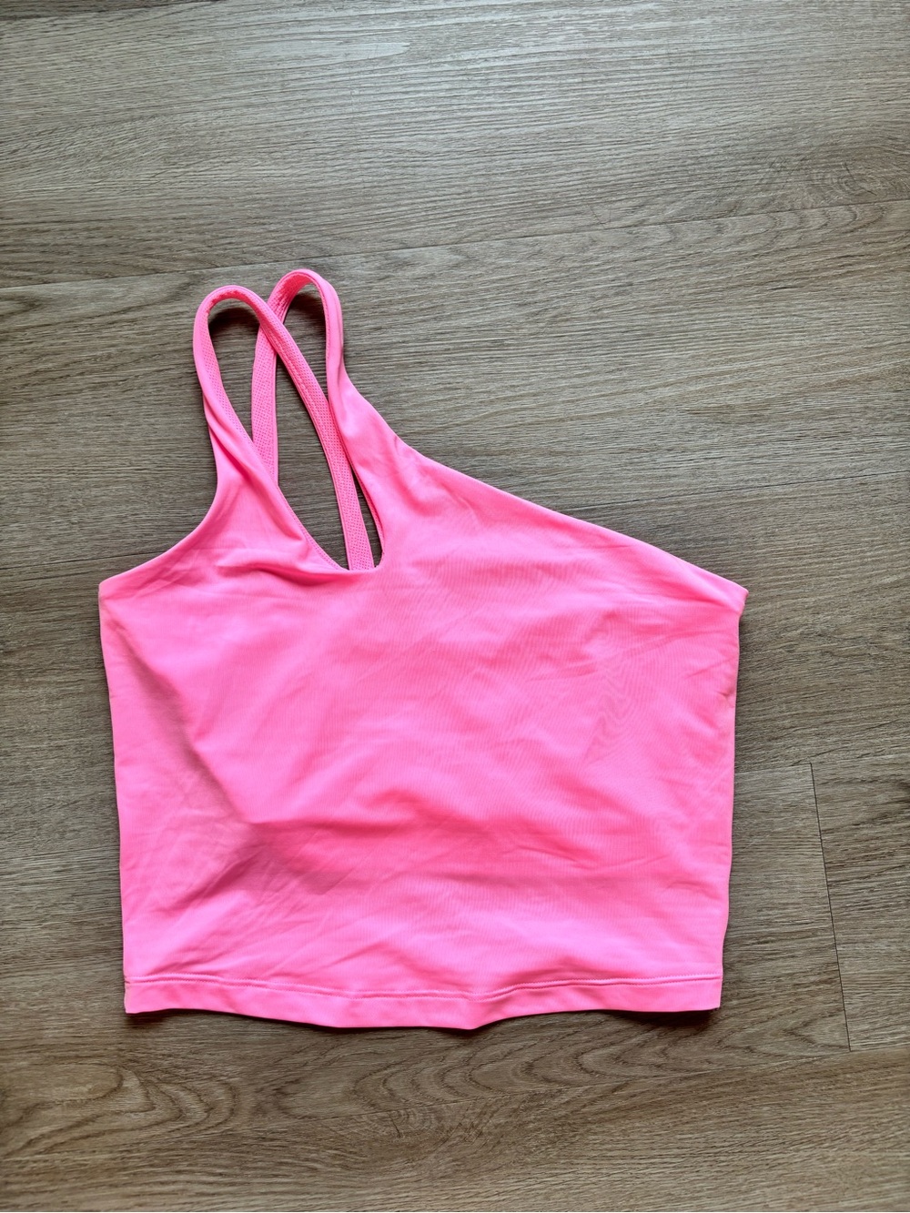 all in motion Hot Pink Mesh Sports Bra with Double Straps nwot